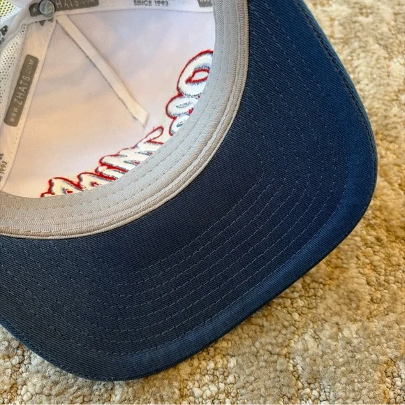 Ole Miss Rebels Zephyr NCAA Trucker Mesh Adjustable Hat Cap USA SEC Hotty Toddy - Picture 9 of 12